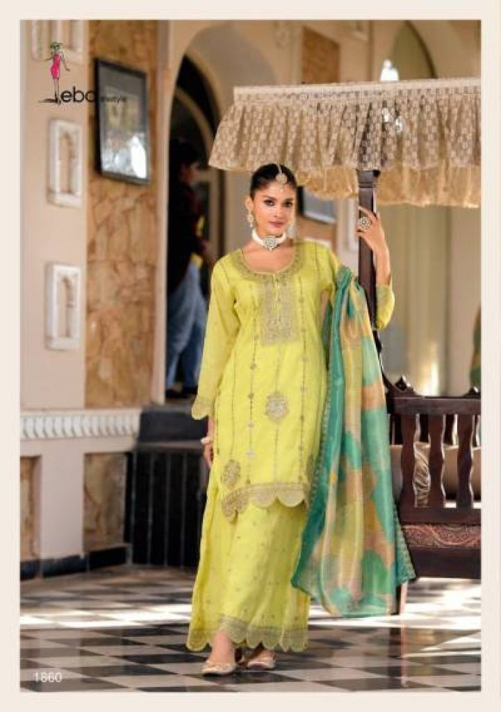 Eba Diya Embroidered Ready Made Suits