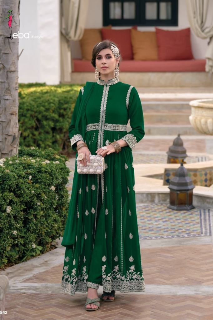 Eba Gulmeena Georgette Designer Salwar Suit Collection