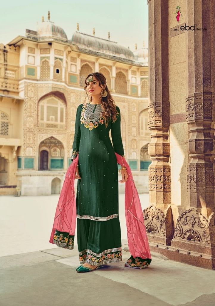 Eba Launching Hurma Vol 34  Georgette Designer Salwar Suit