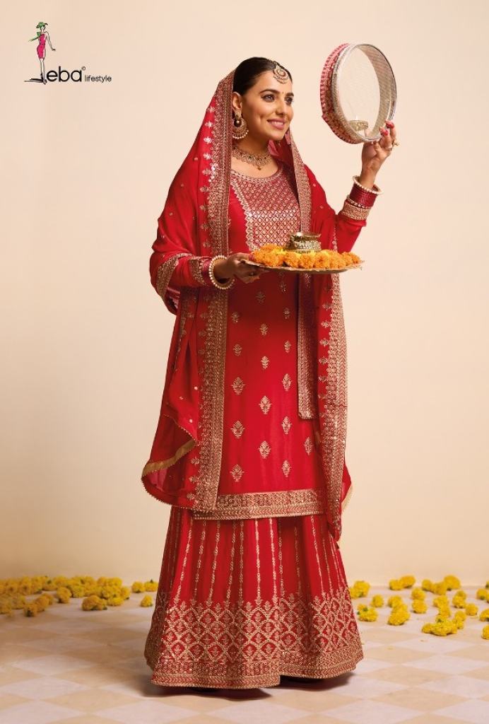 Eba Hurma vol  38 Karwa Chauth Special Wear Designer Salwar suits 
