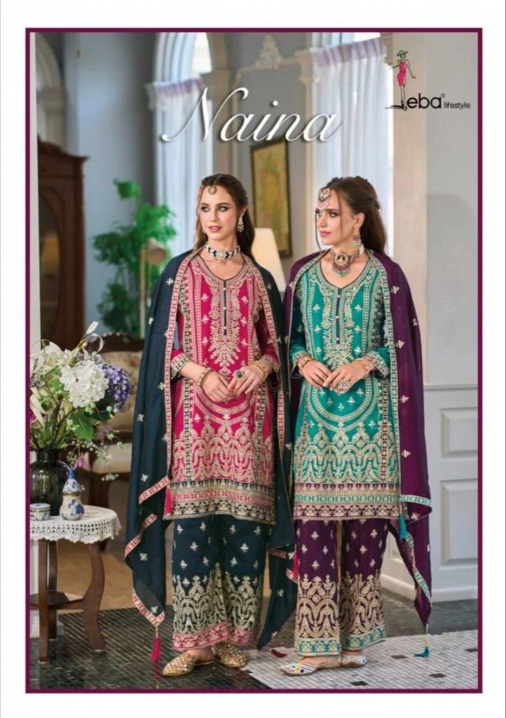 Eba Naina Premium Silk Ready Made Collection