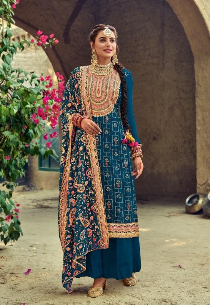 Eba Satrangi Speacial Embroidery Wear Salwar Kameez Catalog 