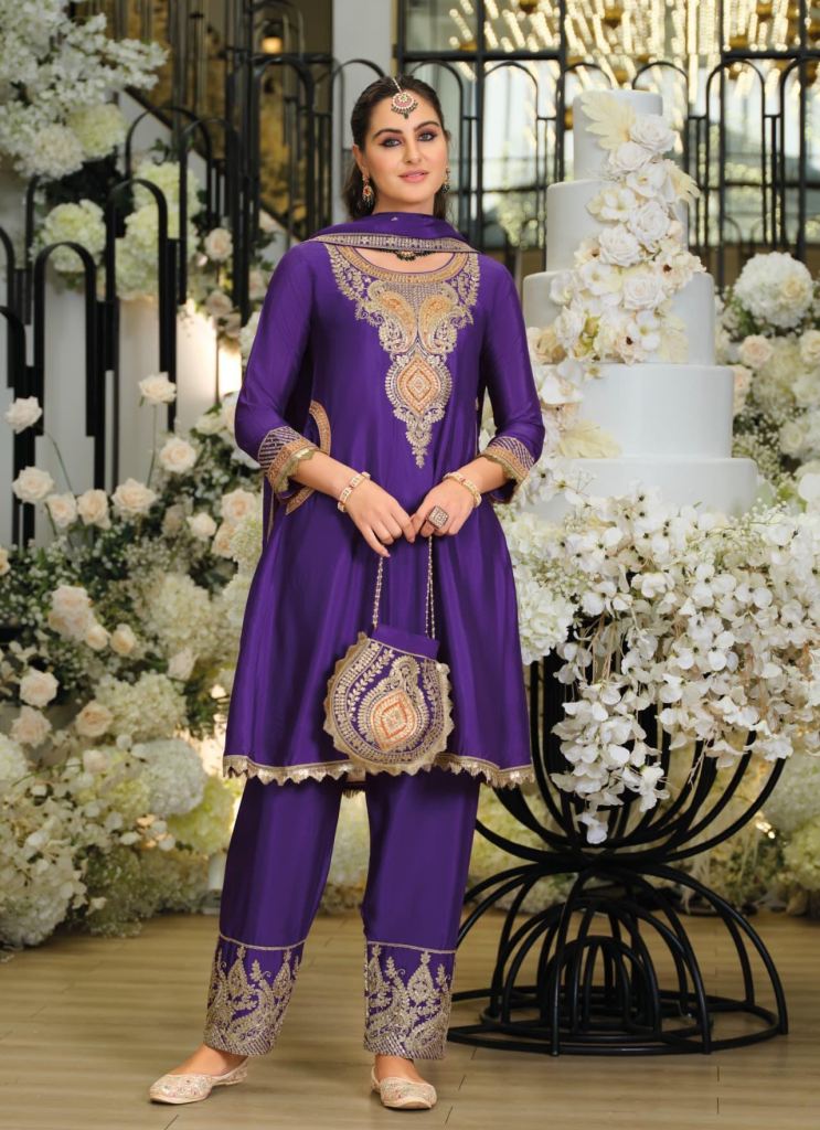 Eba Sejal Embroidery Work Top Plazzo And Dupatta