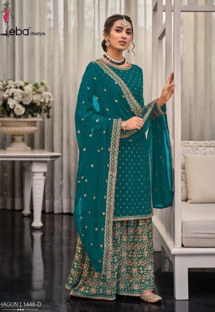 Eba Shagun Color Edition Designer Suits Buy Wholesale Salwar Kameez Online in Surat