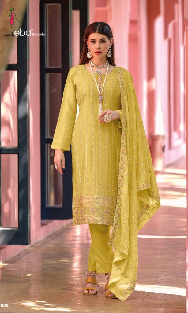 Eba Sisa Vol 2 Heavy Designer Embroidery Suit Collection