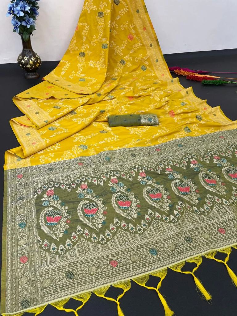 Enchanting Aab Dulhan Vol 2 Raw Silk Wedding Saree Collection 