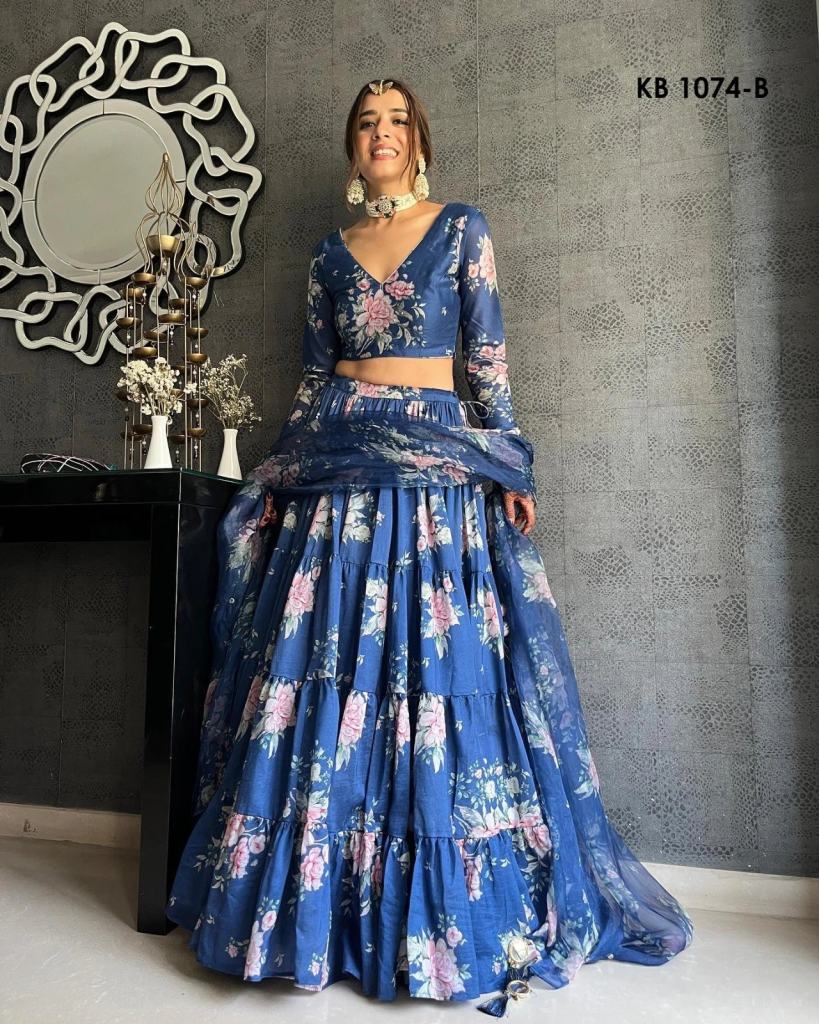Buy Wholesale Party Wear Indian Gowns | Indowestern Dresses Online USA:  Blue and Embroidery