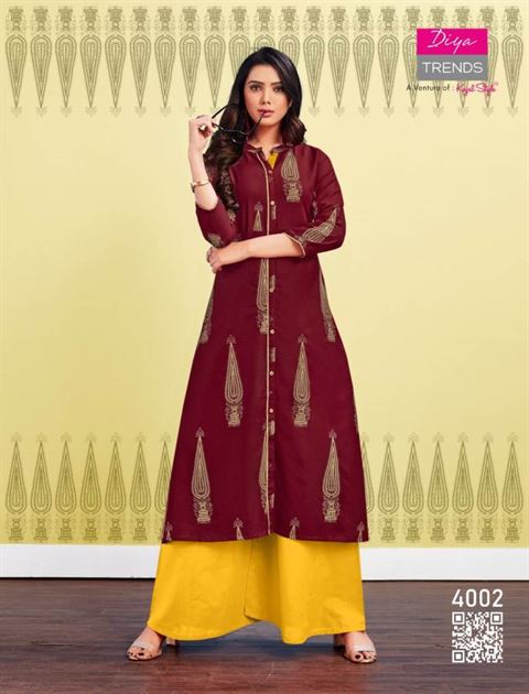 Ethnicity vol 4 causal wear  kurti catalogue 