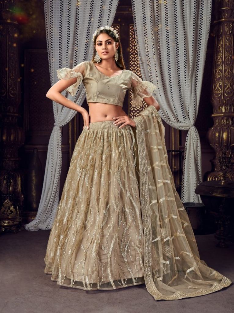 FC D-1052 Buy Indian Net Lehenga Choli with Dupatta, this collection is ...