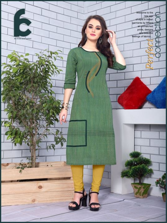 Fashion Foodie fancy office wear kurtis catalogue 