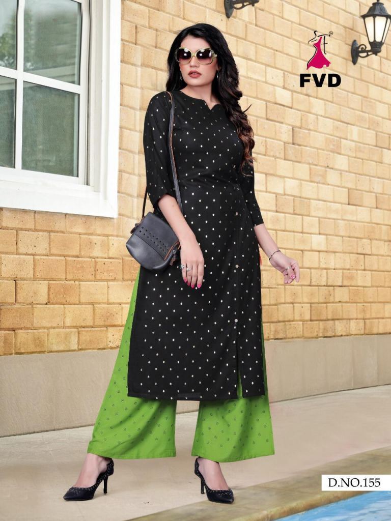  FVD presents Kites vol 1 kurti  with  bottom collection