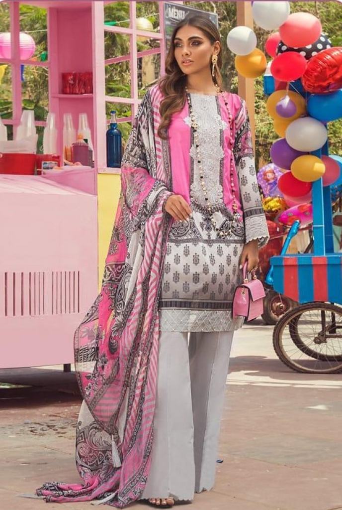 Fair Lady Ayesha Zara Designer Cotton Embroidery Pakistani Salwar suits catalog 