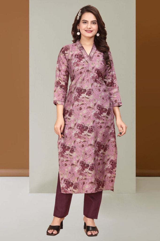 Falak Vol 6 Modal Silk Printed Kurti