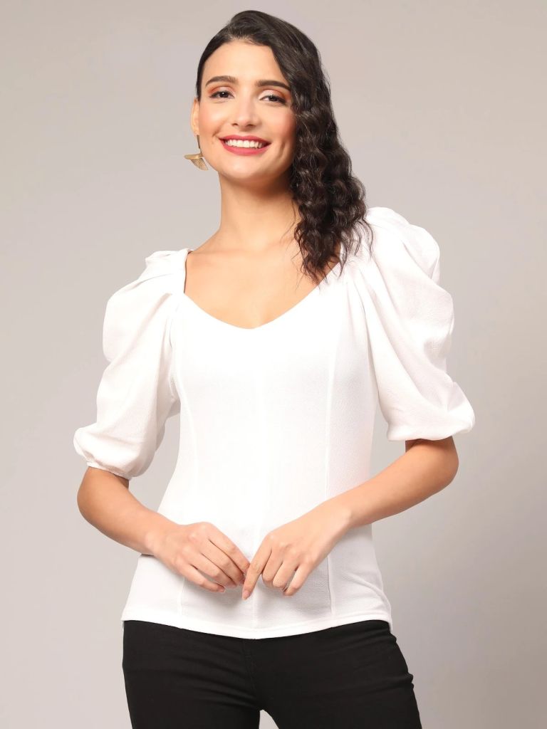 Fancy Top 7013 Cotton Lycra Wester Wear Tops Collection