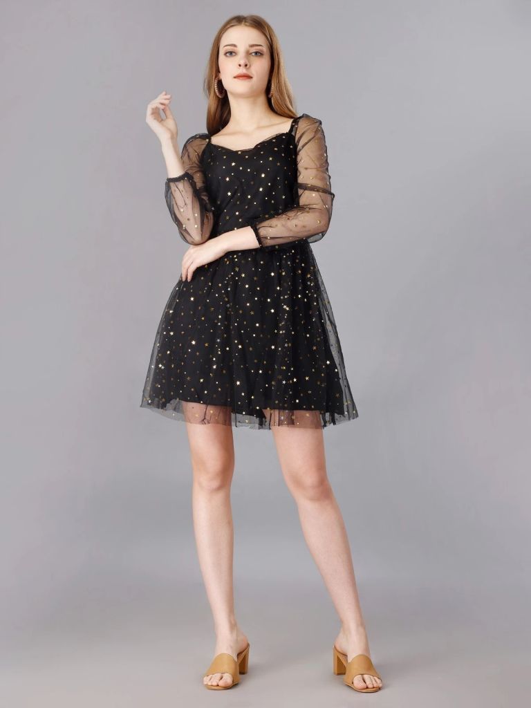 Dress with deals inner top