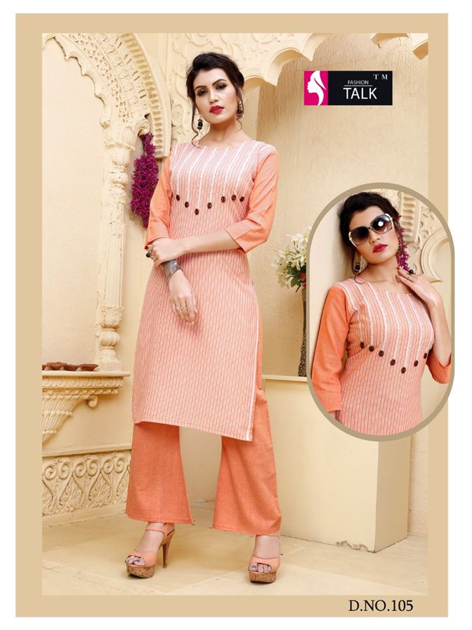 Fashion Talk Falak Vol 3 Heavy Rayon Designer Long Kurtis Set