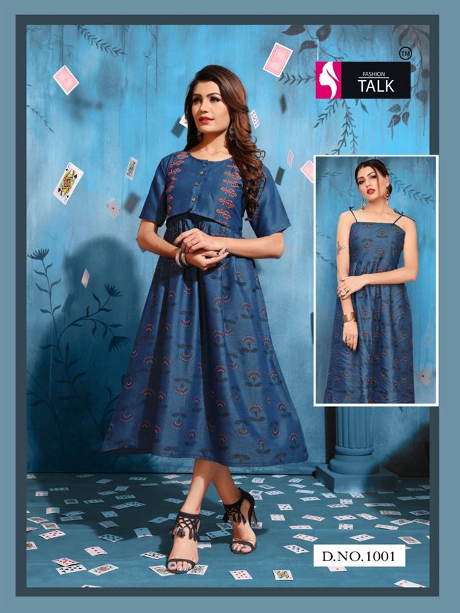 Catalog Fashion Mart » Party wear Kurtis wholesaler » Page 15