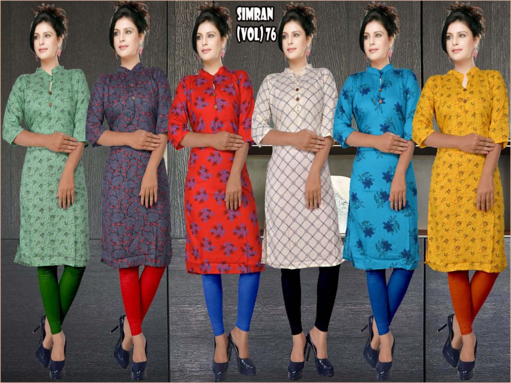 Fc Colors Vol 76  Buy Casual Kurtis Online in India at Best  low rate 