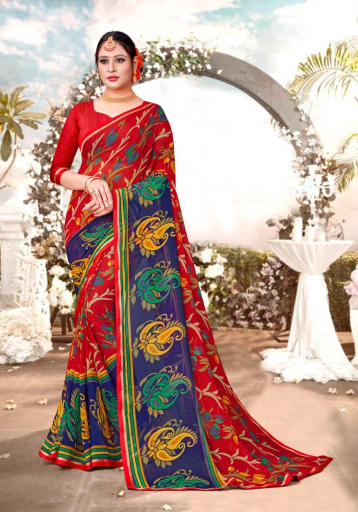  Fc Pallavi  Digital Printed Saree Catalog 