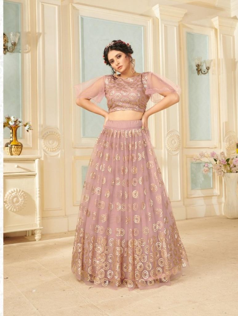 Fc Presents Glamour 1001  Heavy Net Festive Wear Lehenga Collection