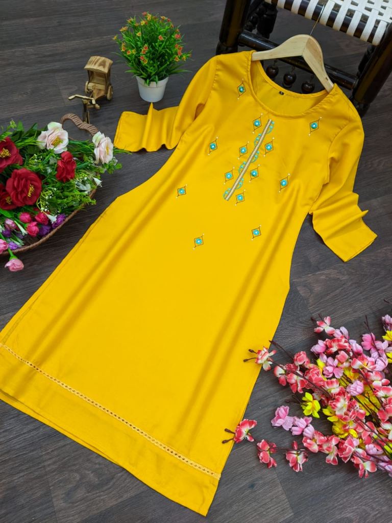 Fc Rainbow Vol 1  Fancy Kurtis - Buy Designer Fancy Party wear Kurtis Online 