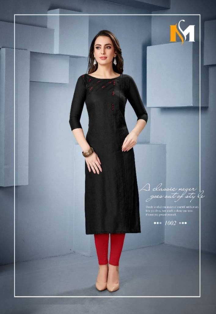  Fc presents Swara-1002  casual wear Kurtis collection