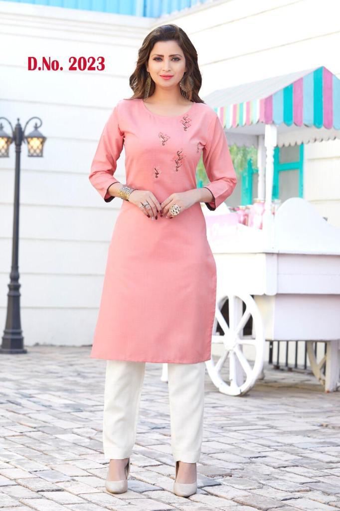 8 Best Kurti Designs For Ladies To Look Classy In 2023 - Needles & Thimbles