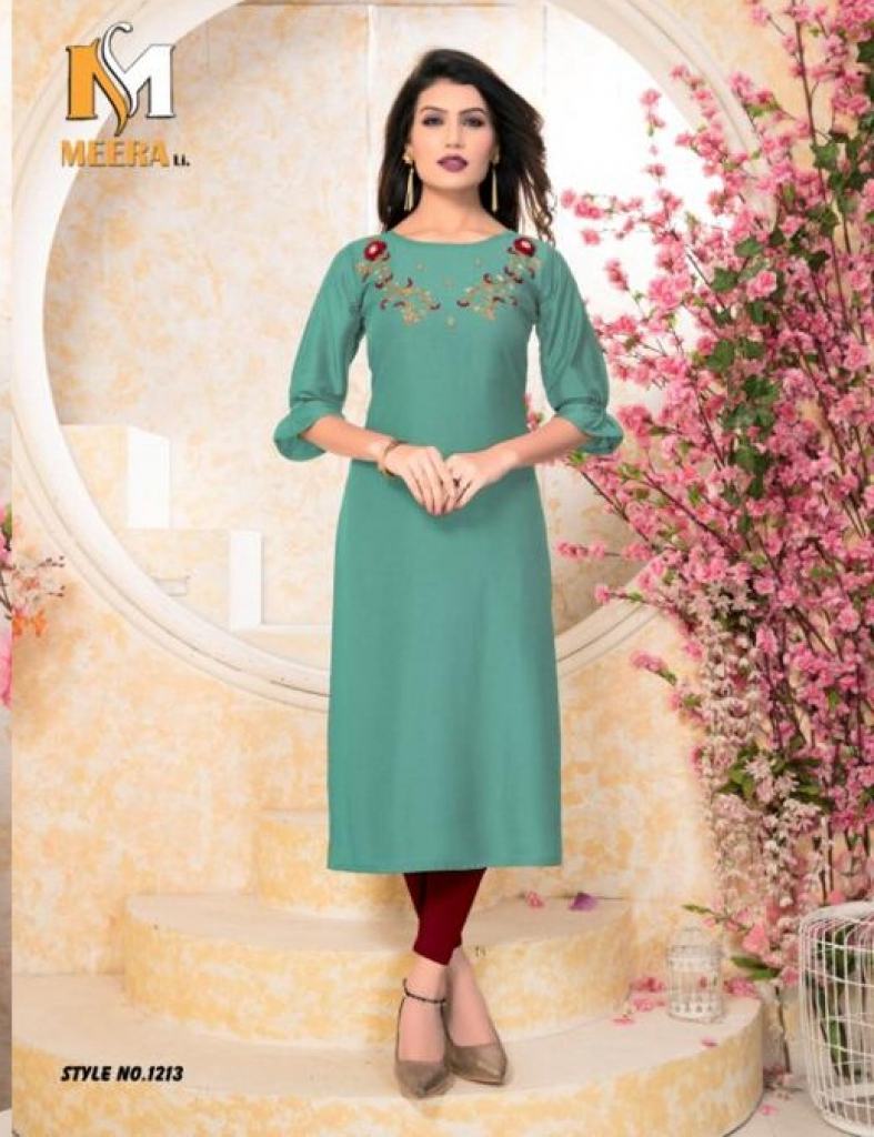 Fc presents meerali  SK-2  casual wear Kurtis collection 