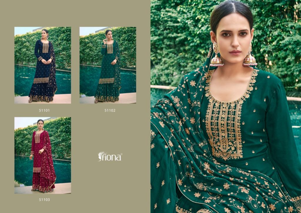 Fiona Naariti Premium Georgette Wholesale Designer Salwar Suit Catalog