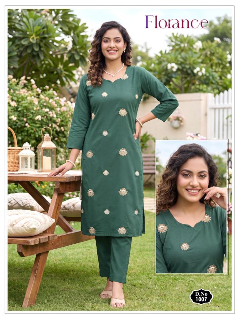 Florance Vol 1 Kurti With Bottom