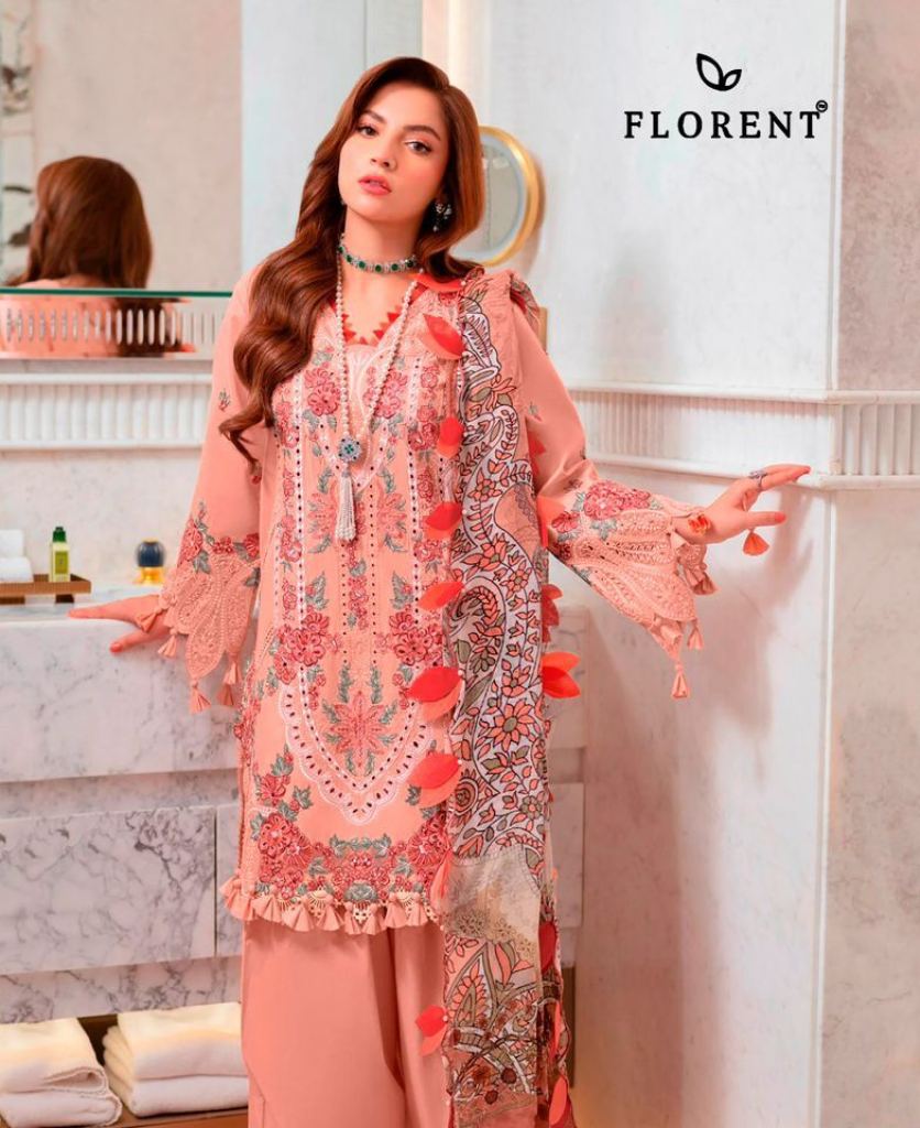 Florent 1077 A To D Embroidered Salwar Kameez