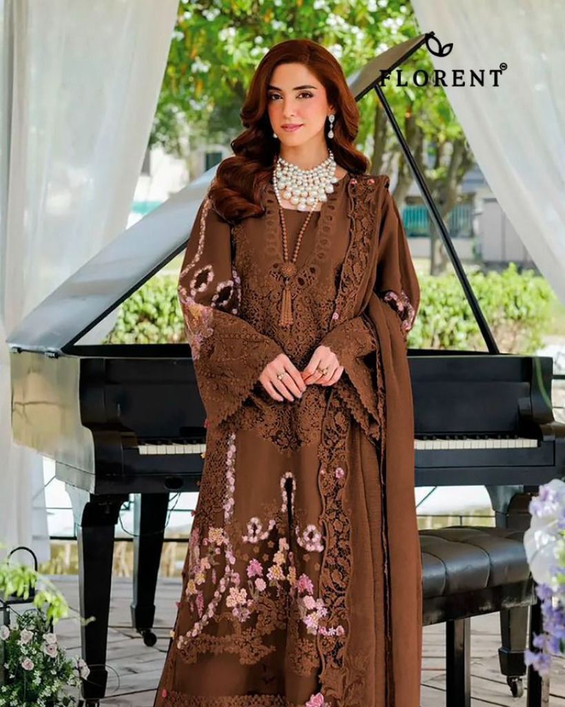 Florent 1078 A To D Embroidery Pakistani Salwar Kameez