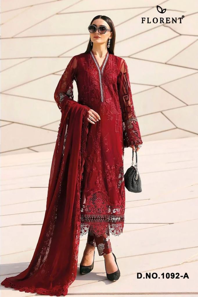 Florent Maria B Premium Embroidered Vol 3 Embroidered Salwar Kameez