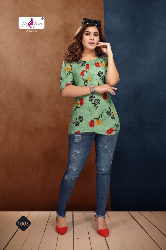 Fly Free Folk  vol 7 Casual Wear Ladies Top Catalog