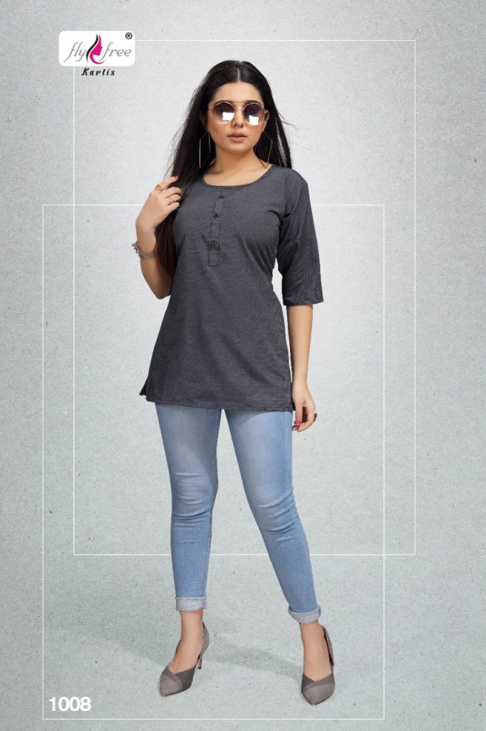 Fly Free One Plus  vol 3 Regular Wear Ladies Top Catalog 