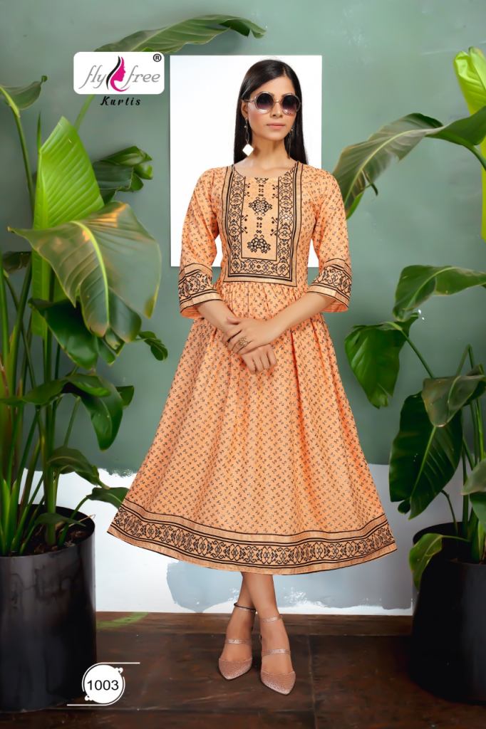 Fly Free  Salt latest Anarkali Kurti  catalog 