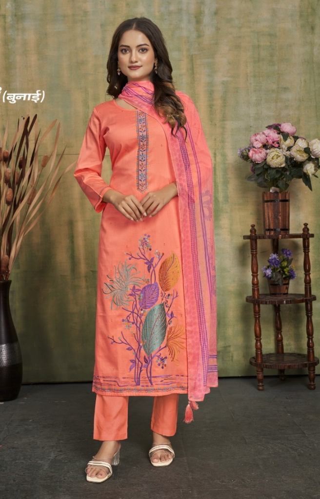 Four Dots Bunnai Dress Material