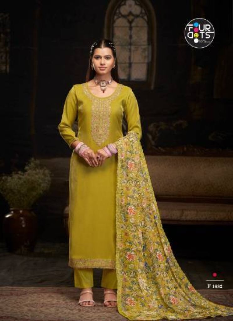 Four Dots Fabia Simar Dress Material
