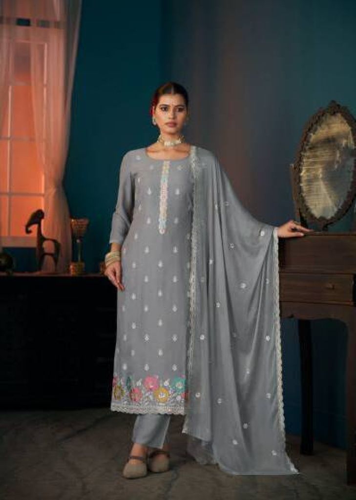 Four Dots Keshvi Maslin Dress Material