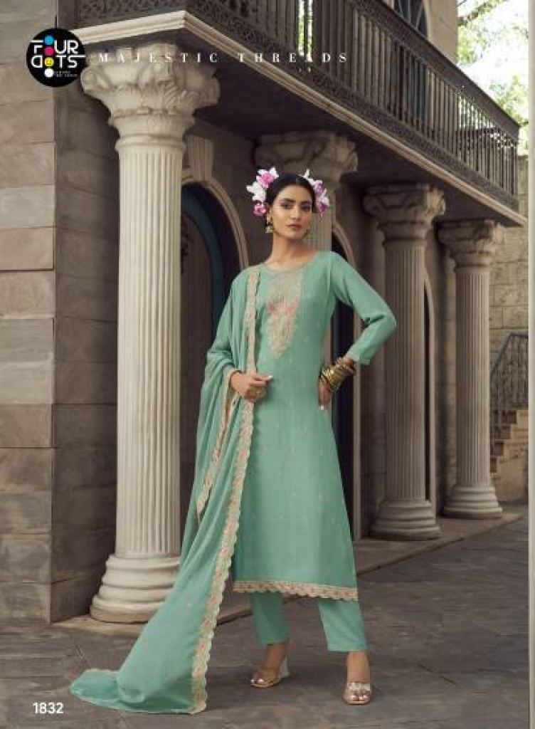Four Dots Swarnika Viscose Dress Material