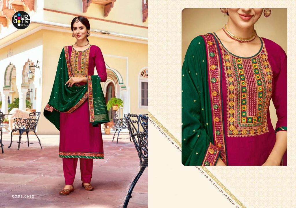 Heavy Embroidery Dress Material With Dupatta... | Dress materials,  Embroidery dress, Dress materials fabrics