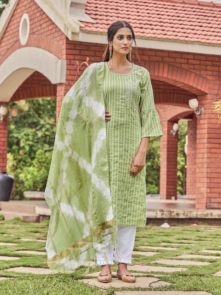 Ft Coral Vol 1 Fancy Rayon Kurtis With Pant And Dupatta Collection