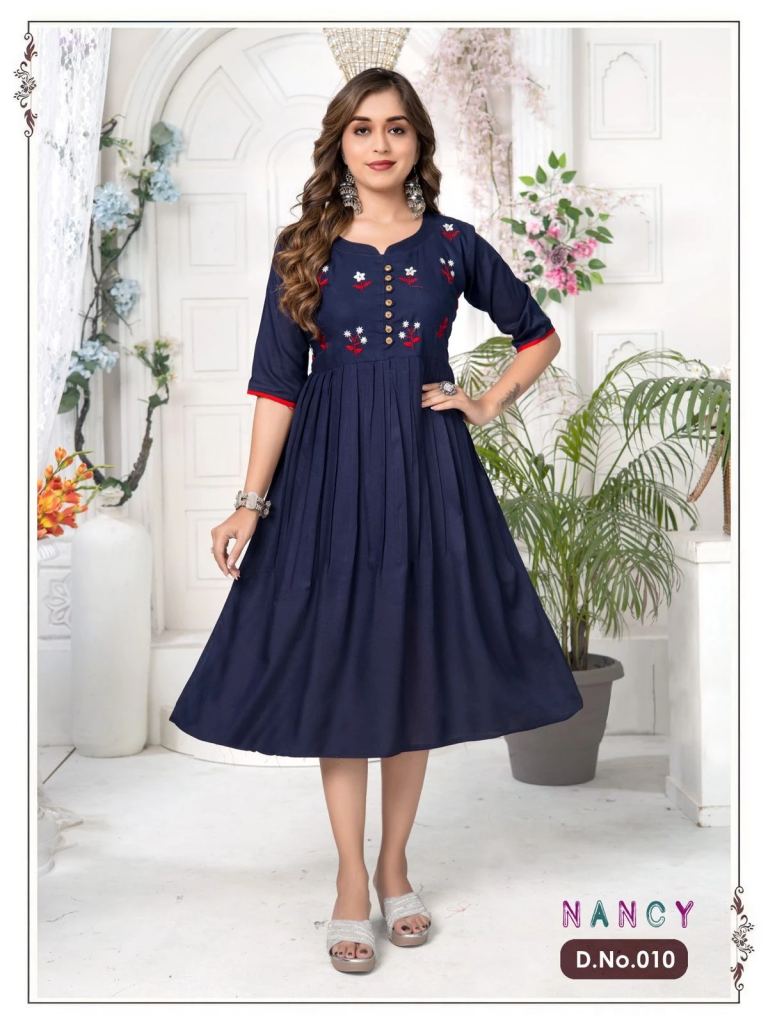 Beautiful Georgette-Silk Kurti in Angrakha style with dori-latkan and  chiffon dupatta. | Clothes for women, Dresses, Fashion