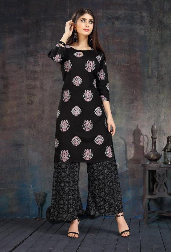 Ft  presents Fusion  Kurti With Bottom Collection