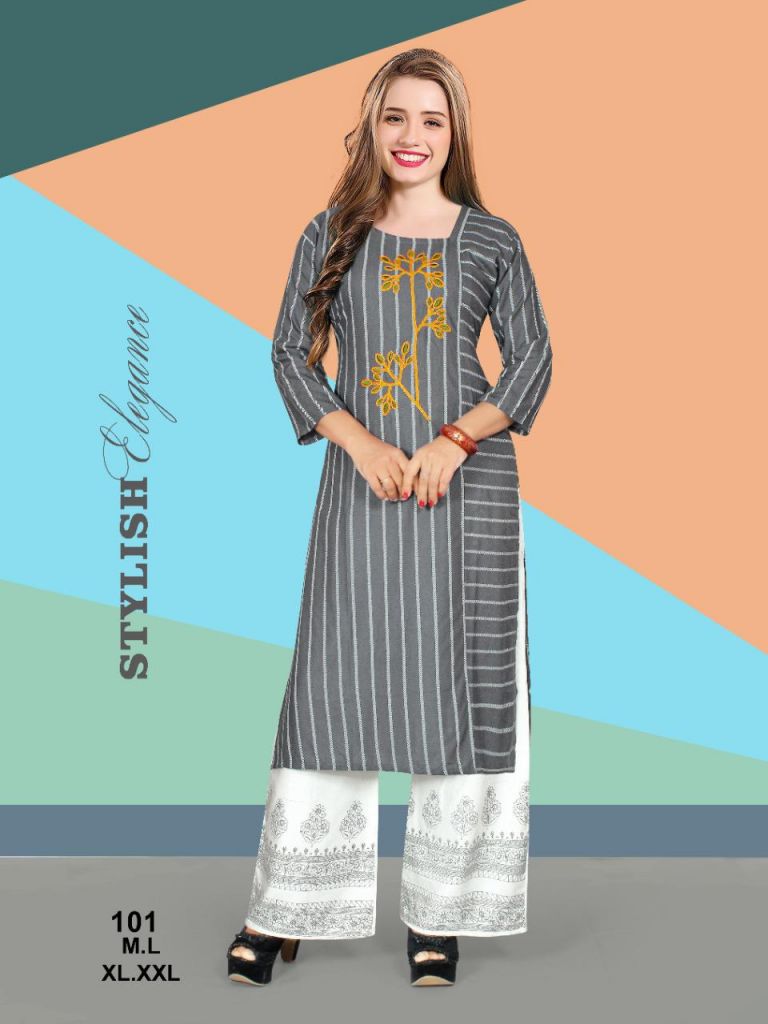 Latest Design Sleeveless Black Kurti (Only Kurti)