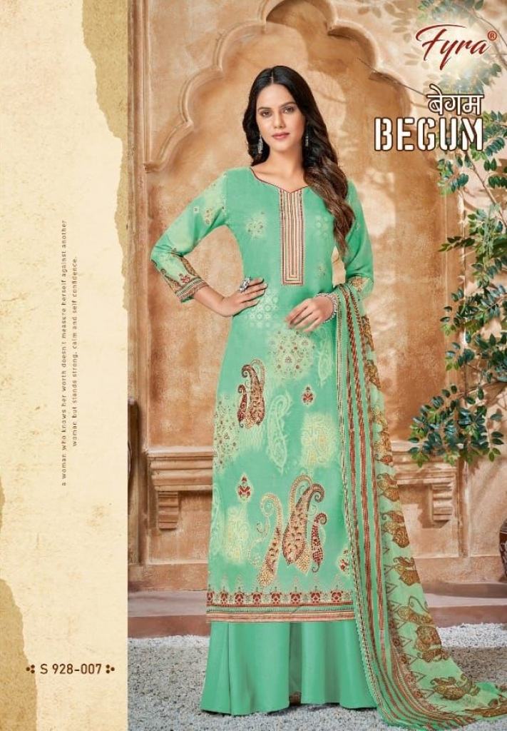 Fyra Begum cotton Digital Print Dress Material Collection