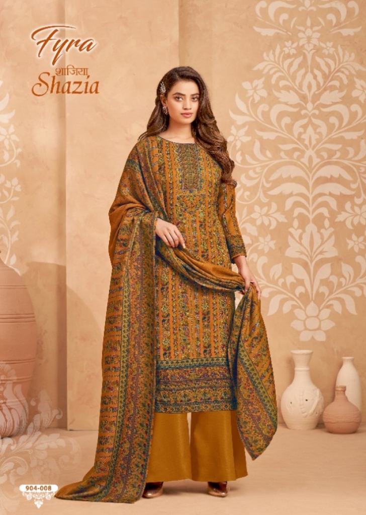 Fyra Shazia Digital Printed Designer Winter Wear Pashmina Catalog 