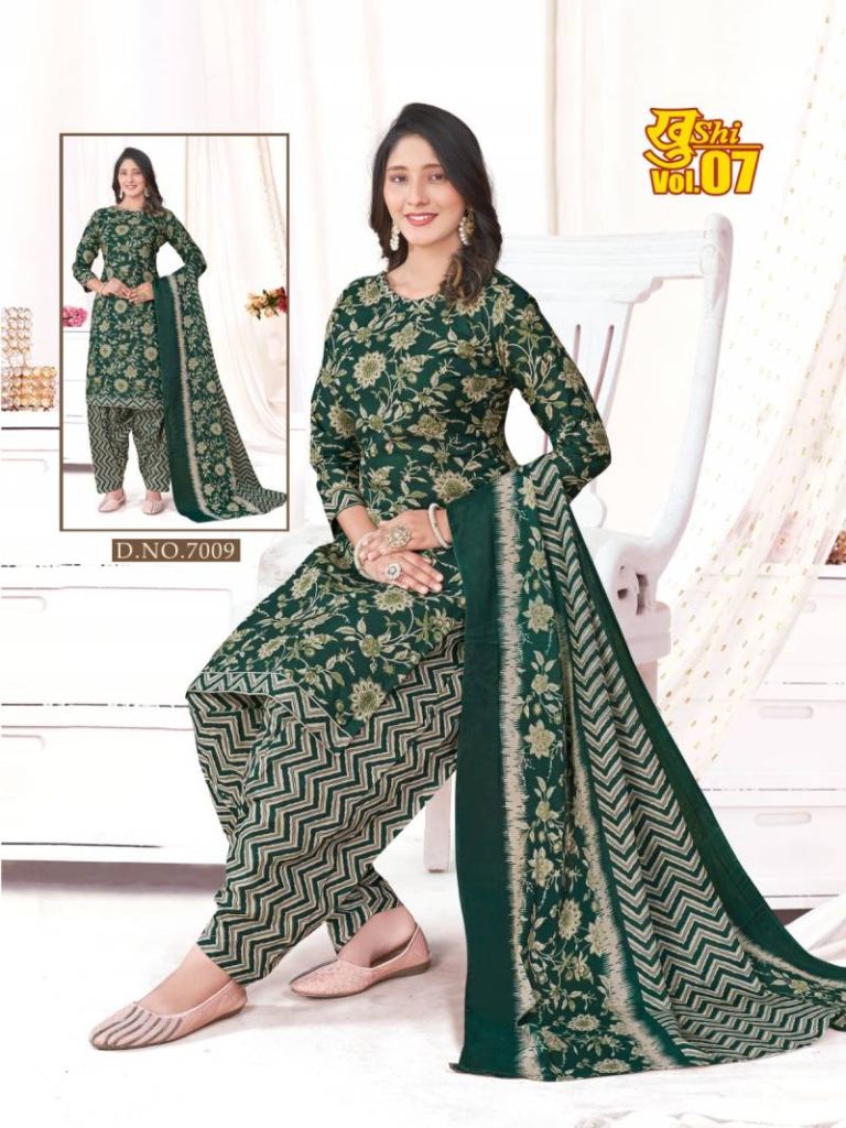 Ganesha Khushi Vol 7 Printed Kurti