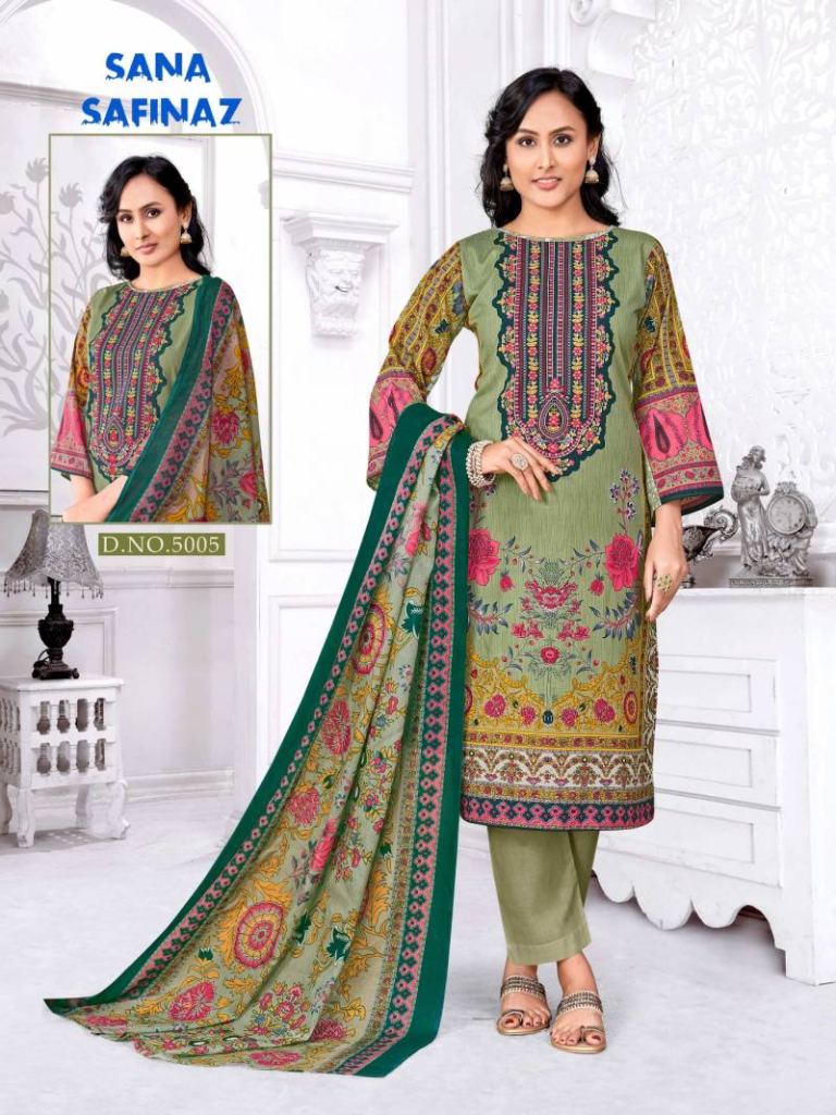 Ganesha Sana Safinaz Vol 05 Digital Dress Material