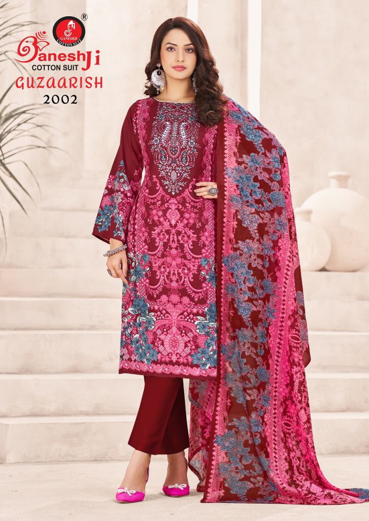 Ganeshji Guzaarish Vol 2 Karachi Printed Dress Material
